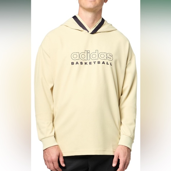 adidas Other - Adidas Men's Beige Basketball Windbreaker
